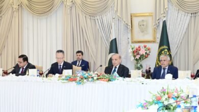 وزیراعظم شہباز شریف کا اے ڈی بی نائب صدر ینگ منگ یانگ کے اعزاز میں ناشتہ، ایم ایل ون کی اپ گریڈیشن سمیت معاشی تعاون بڑھانے پر اہم گفتگو
