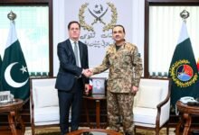 فیلڈ مارشل عاصم منیر سے فرانسیسی سیکریٹری جنرل کی ملاقات، دفاعی و سیکیورٹی تعاون بڑھانے پر اتفاق