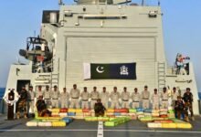 بحیرہ عرب میں پاک بحریہ کی بڑی کارروائی، 2,800 کلوگرام سے زائد منشیات برآمد