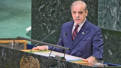 وزیراعظم شہباز شریف کا اقوام متحدہ میں خطاب، بھارت کو پانی روکنے پر جنگ کی کارروائی تصور کرنے کا انتباہ