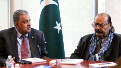 کشمیر کے پرامن حل پر زور، رانا قاسم نون اور پاکستانی سفیر کا اقوام متحدہ کی قراردادوں پر عملدرآمد کا مطالبہ