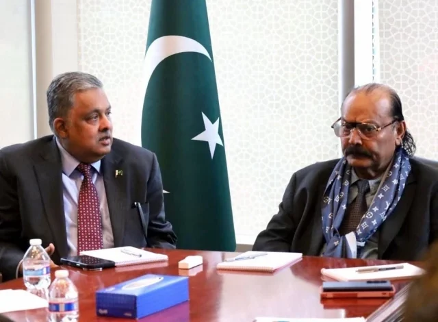 کشمیر کے پرامن حل پر زور، رانا قاسم نون اور پاکستانی سفیر کا اقوام متحدہ کی قراردادوں پر عملدرآمد کا مطالبہ