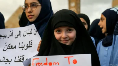 آذربائیجان میں احتجاج، بچے حجاب پر پابندی کے خلاف