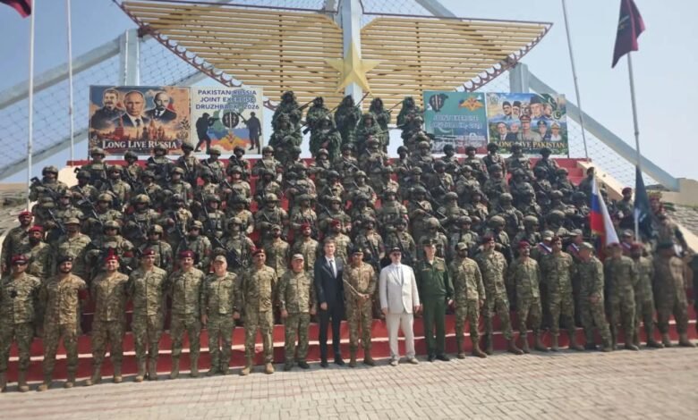 روس پاکستان مشترکہ فوجی مشقیں ’دروژبا‘ اختتام پذیر، انسداد دہشت گردی میں باہمی تعاون اور عسکری ہم آہنگی کا عملی مظاہرہ