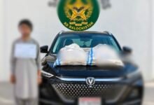 کوئٹہ میں گاڑی کے خفیہ خانوں سے 25 کلوگرام ہیروئن برآمد، ملزم گرفتار