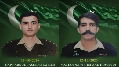 کوئٹہ کے قریب پاک فوج کا مشاق تربیتی طیارہ حادثے کا شکار، انسٹرکٹر پائلٹ میجر حسنین شہزاد اور زیرِ تربیت پائلٹ کیپٹن عبدالصمد شہید