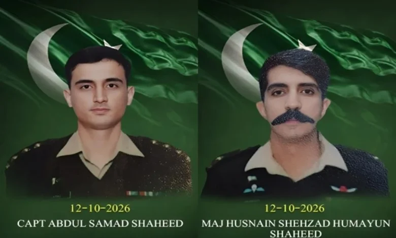 کوئٹہ کے قریب پاک فوج کا مشاق تربیتی طیارہ حادثے کا شکار، انسٹرکٹر پائلٹ میجر حسنین شہزاد اور زیرِ تربیت پائلٹ کیپٹن عبدالصمد شہید