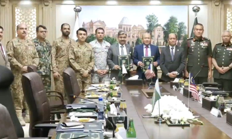 پاکستان اور ملائیشیا کے درمیان دفاعی تعاون مزید مستحکم بنانے کے عزم کا اعادہ، جوائنٹ کمیٹی آن ڈیفنس کوآپریشن کا 16واں اجلاس راولپنڈی میں منعقد