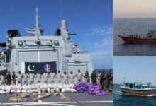 پاک بحریہ کے بحیرۂ عرب میں 2 بڑے آپریشنز، منشیات کی بھاری کھیپ قبضے میں لے لی گئی