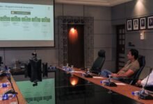 عامر سہیل کا نیشنل کرکٹ اکیڈمی کا دورہ