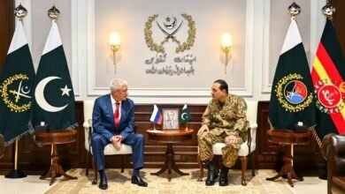 پاکستان اور روس کے درمیان سیکیورٹی اداروں کے روابط اور باہمی ہم آہنگی بڑھانے پر زور، علاقائی امن و استحکام کے لیے مشترکہ تعاون کی اہمیت اجاگر