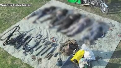بلوچستان کے ضلع واشک میں سیکیورٹی فورسز کا انٹیلی جنس بیسڈ آپریشن، بھارت کے حمایت یافتہ 5 دہشت گرد ہلاک