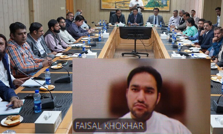 یوتھ گیمز کو تاریخی بنانے کیلئے آئندہ 15 روز میں رجسٹریشن بڑھانے پر بھرپور توجہ دی جائے، ملک فیصل ایوب کھوکھر