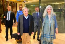 وزیراعظم شہباز شریف اور فیلڈ مارشل عاصم منیر سے انتونیو گوتریس کی ملاقات، علاقائی و عالمی امن سمیت اہم امور پر تفصیلی تبادلہ خیال