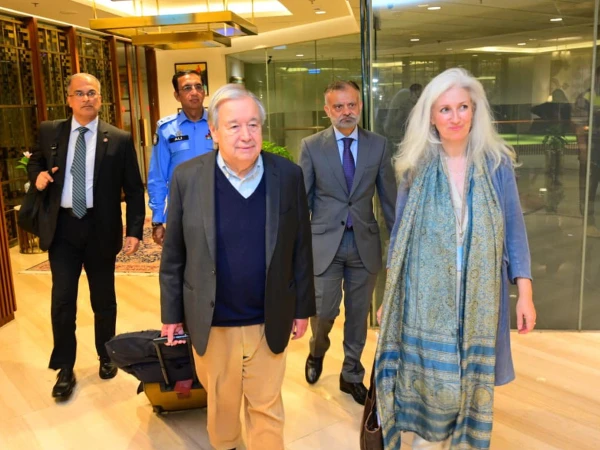 وزیراعظم شہباز شریف اور فیلڈ مارشل عاصم منیر سے انتونیو گوتریس کی ملاقات، علاقائی و عالمی امن سمیت اہم امور پر تفصیلی تبادلہ خیال