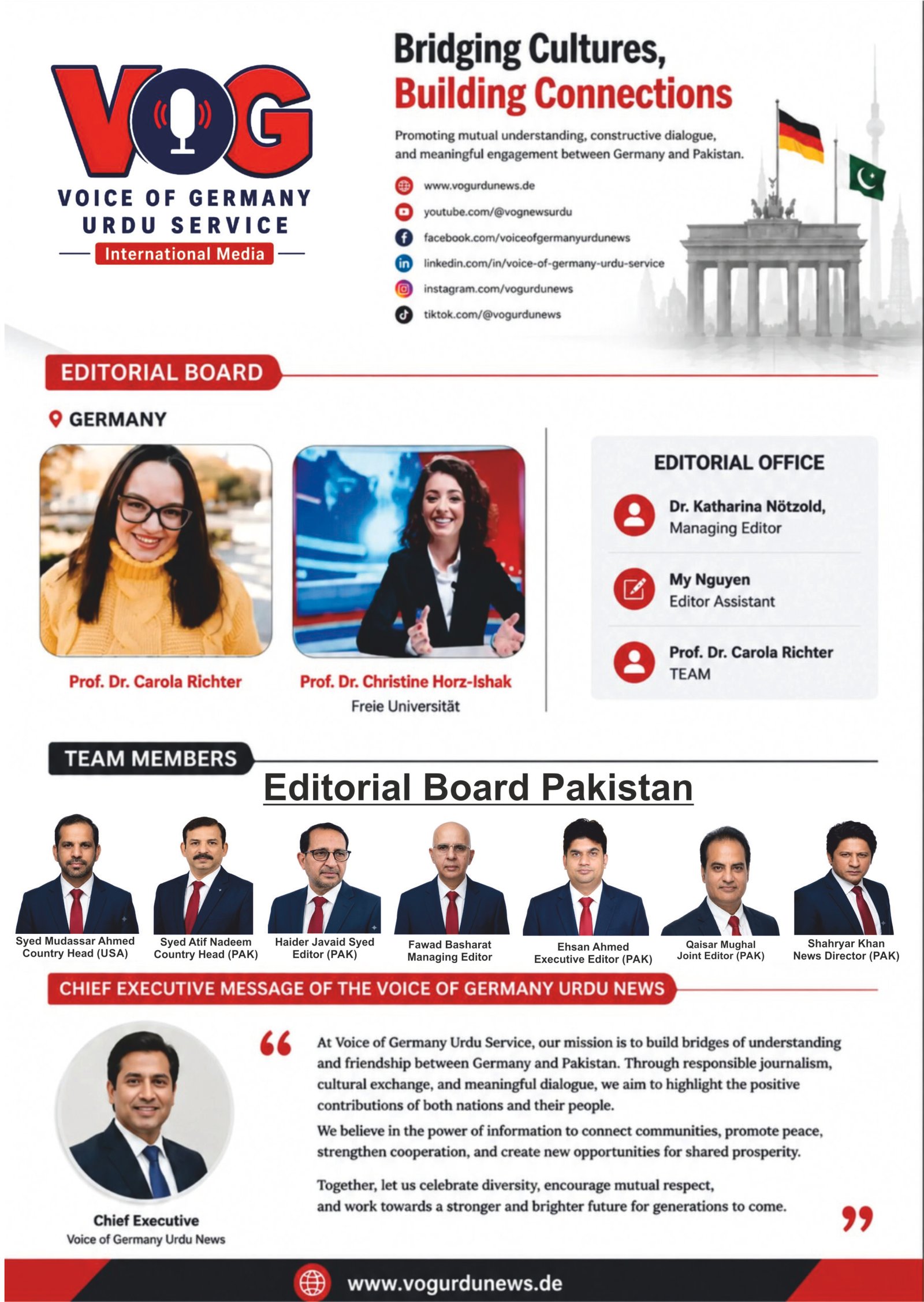 Team Voice of Germany Urdu Service